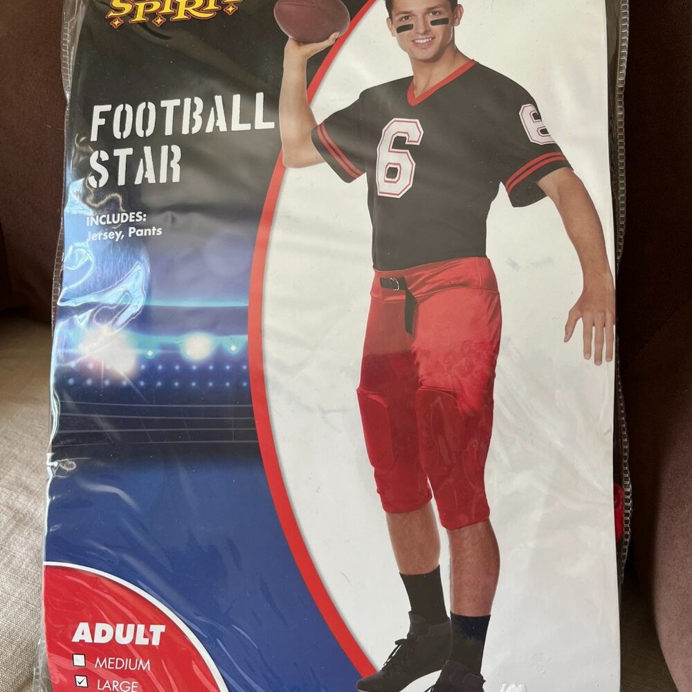 Men's Football Halloween Costume